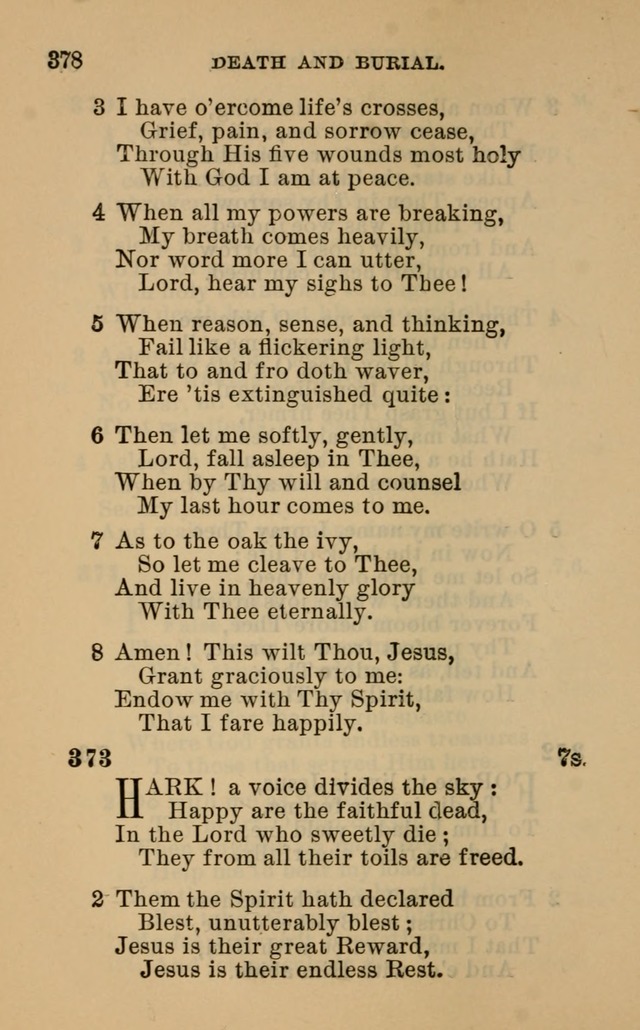 Evangelical Lutheran hymn-book page 405