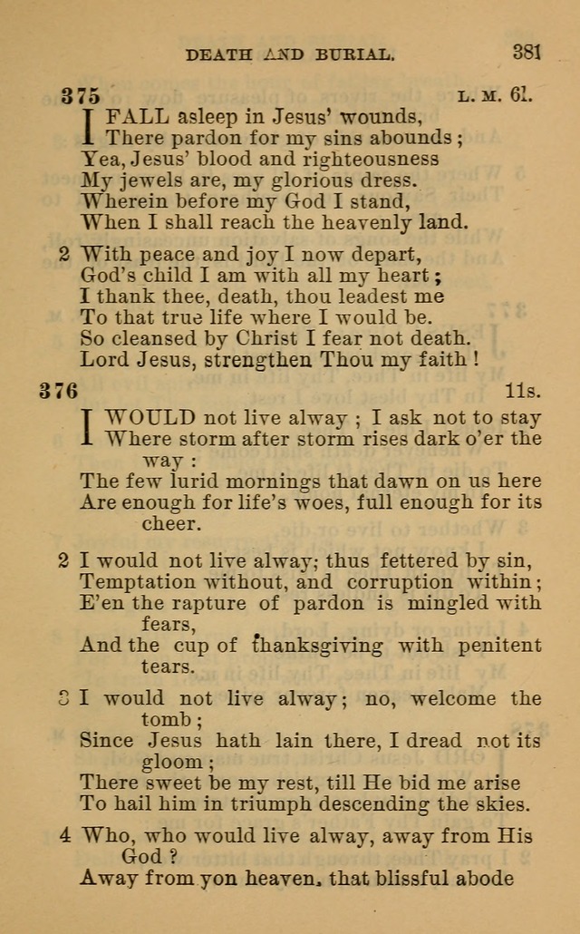 Evangelical Lutheran hymn-book page 408