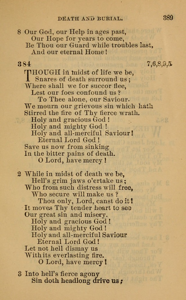 Evangelical Lutheran hymn-book page 416