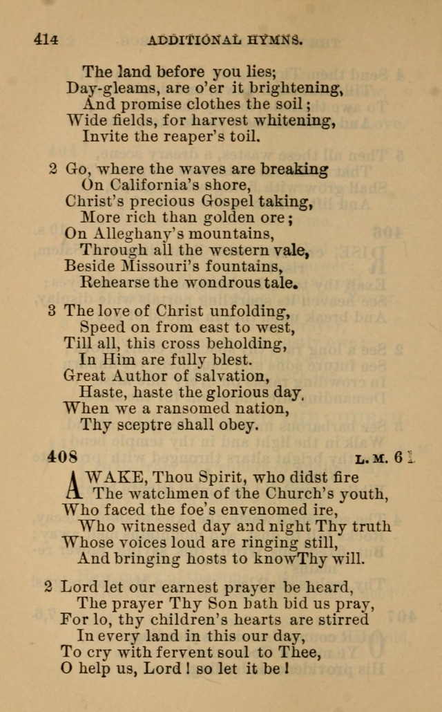 Evangelical Lutheran hymn-book page 441