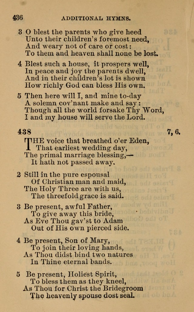 Evangelical Lutheran hymn-book page 463