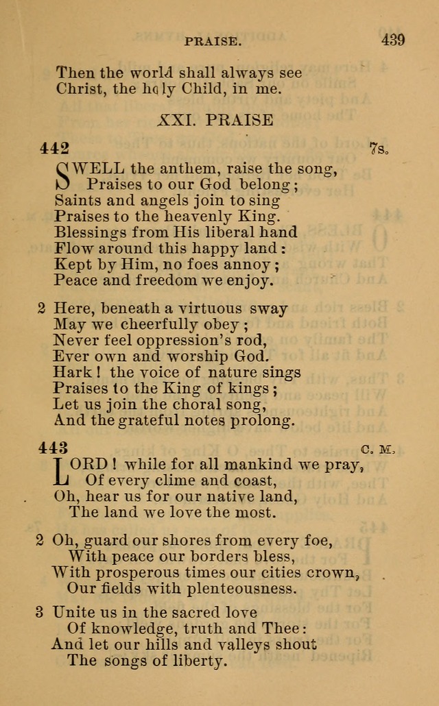 Evangelical Lutheran hymn-book page 466