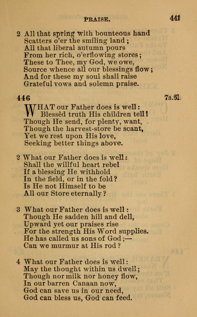 Evangelical Lutheran hymn-book page 468