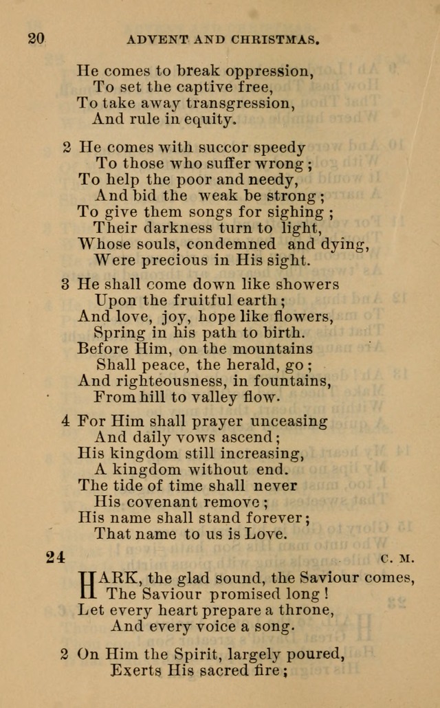 Evangelical Lutheran hymn-book page 47