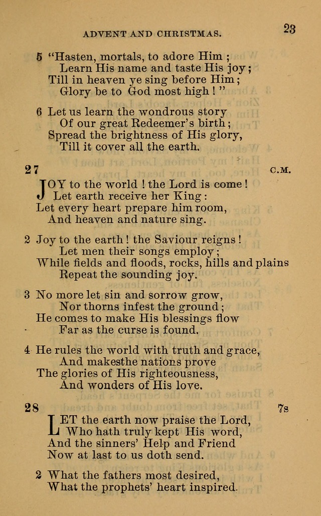 Evangelical Lutheran hymn-book page 50