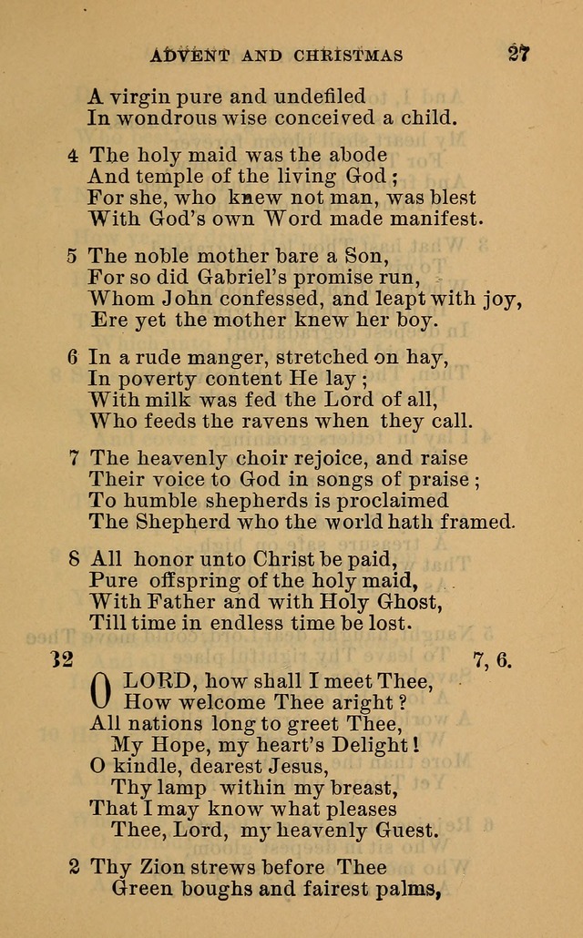 Evangelical Lutheran hymn-book page 54