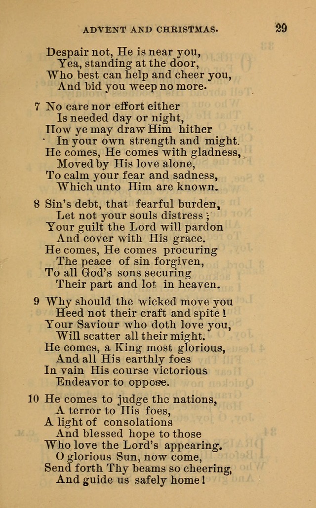 Evangelical Lutheran hymn-book page 56