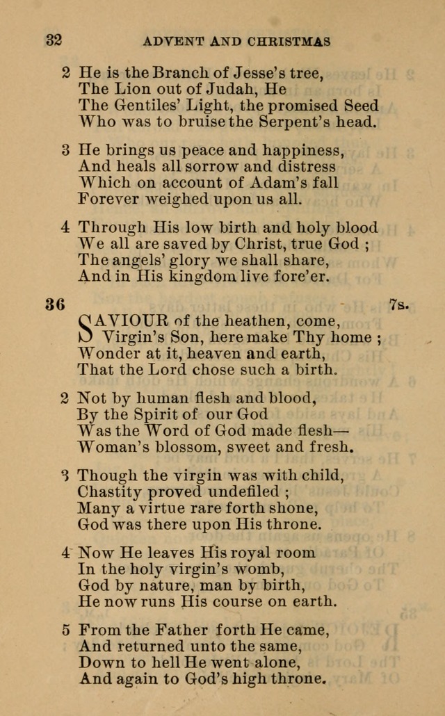 Evangelical Lutheran hymn-book page 59