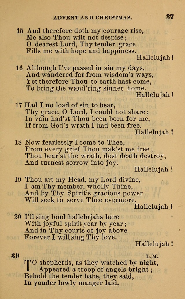 Evangelical Lutheran hymn-book page 64