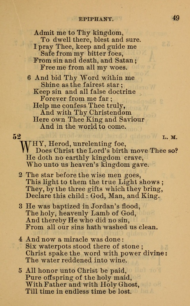 Evangelical Lutheran hymn-book page 76