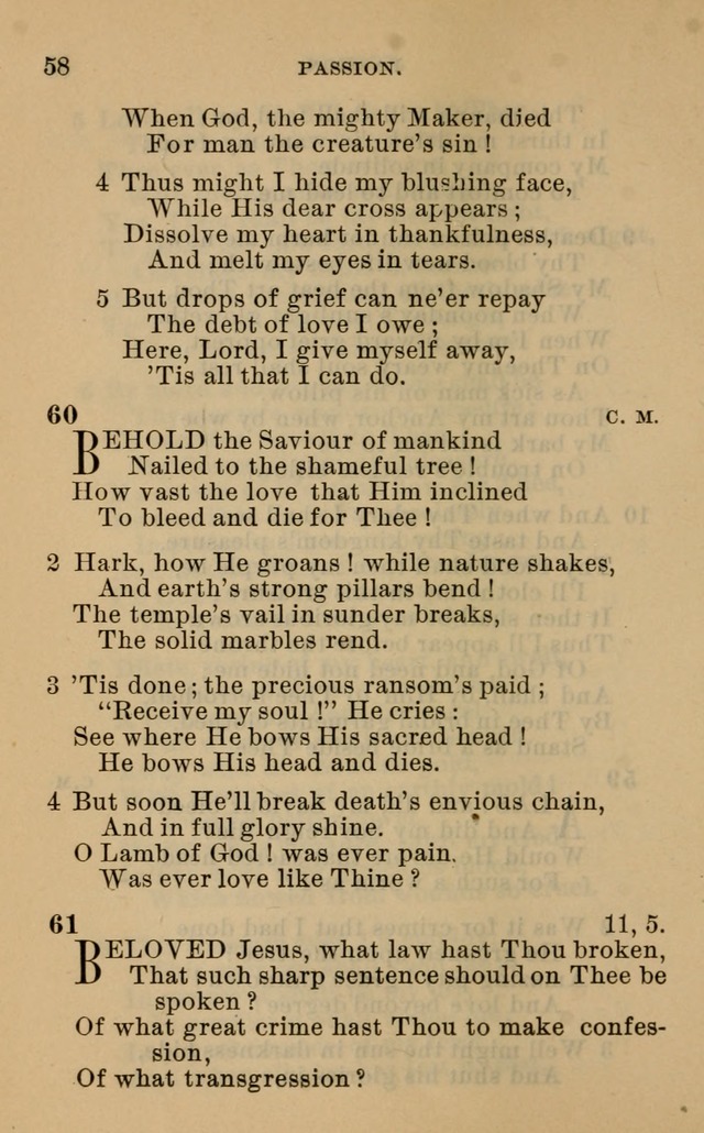 Evangelical Lutheran hymn-book page 85
