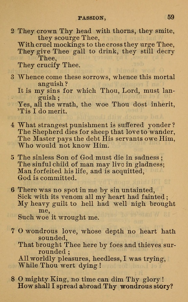 Evangelical Lutheran hymn-book page 86