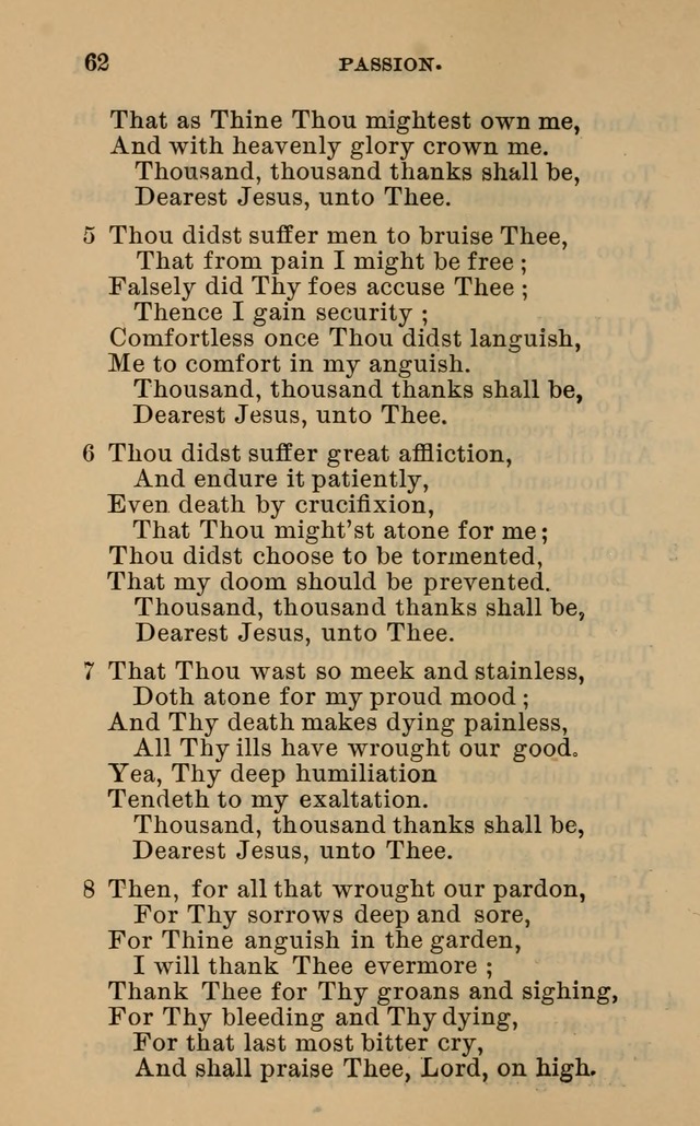 Evangelical Lutheran hymn-book page 89