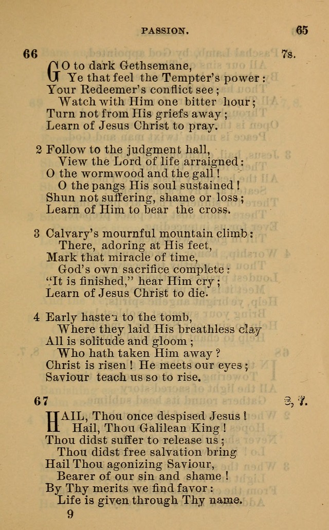Evangelical Lutheran hymn-book page 92