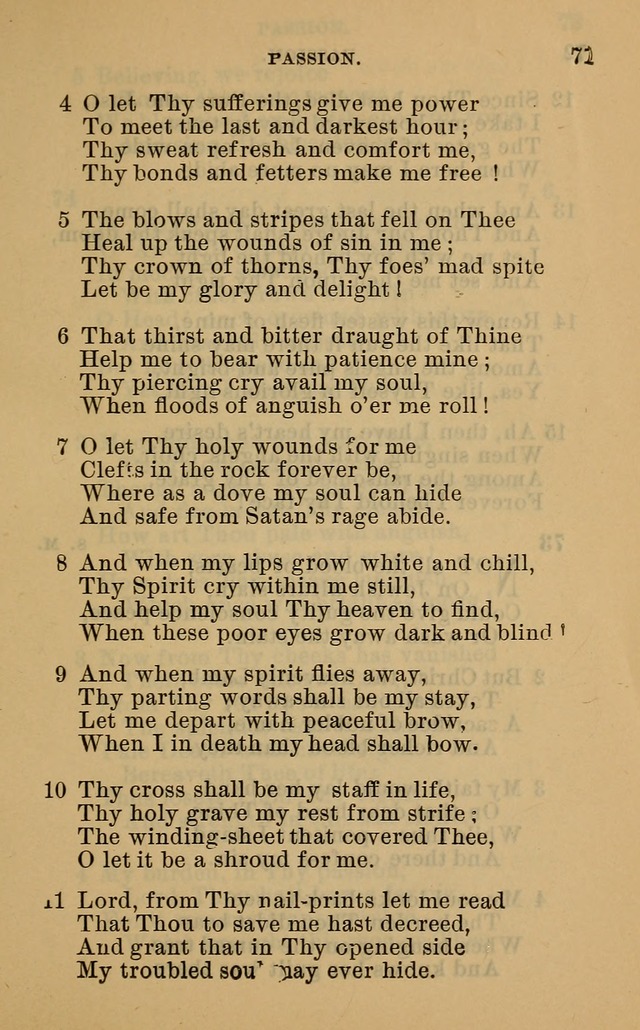 Evangelical Lutheran hymn-book page 98
