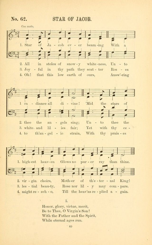 English and Latin Hymns, or Harmonies to Part I of the Roman Hymnal: for the Use of Congregations, Schools, Colleges, and Choirs page 102