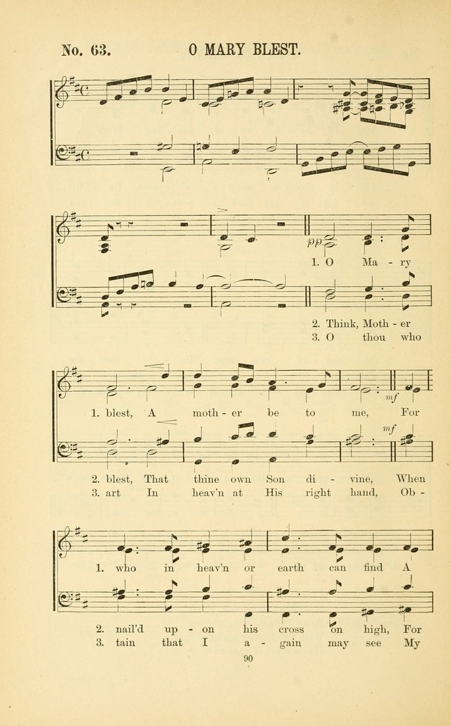 English and Latin Hymns, or Harmonies to Part I of the Roman Hymnal: for the Use of Congregations, Schools, Colleges, and Choirs page 103