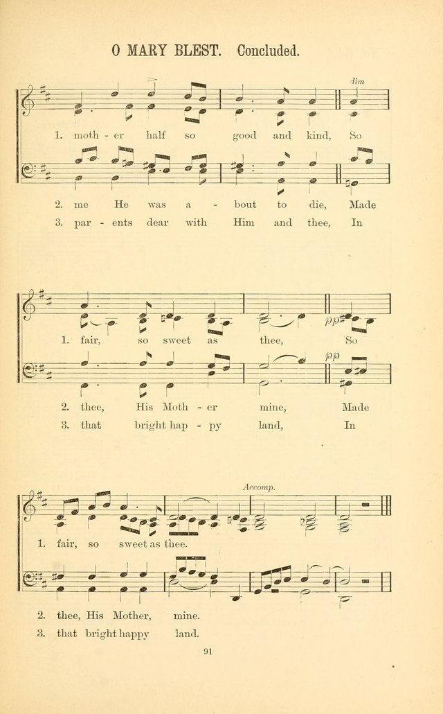 English and Latin Hymns, or Harmonies to Part I of the Roman Hymnal: for the Use of Congregations, Schools, Colleges, and Choirs page 104