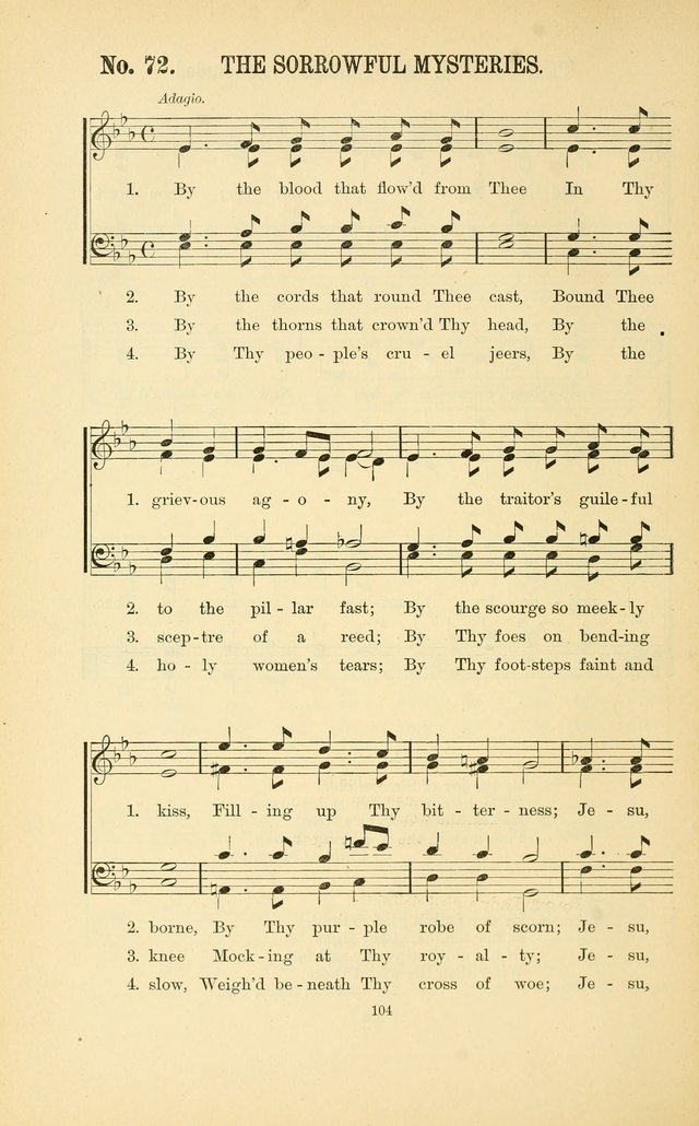 English and Latin Hymns, or Harmonies to Part I of the Roman Hymnal: for the Use of Congregations, Schools, Colleges, and Choirs page 117