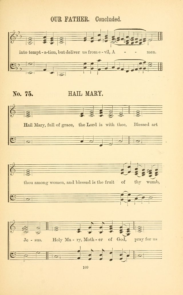 English and Latin Hymns, or Harmonies to Part I of the Roman Hymnal: for the Use of Congregations, Schools, Colleges, and Choirs page 122