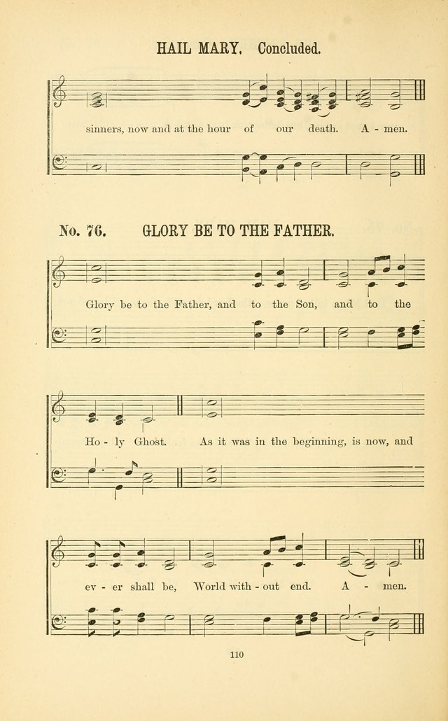 English and Latin Hymns, or Harmonies to Part I of the Roman Hymnal: for the Use of Congregations, Schools, Colleges, and Choirs page 123