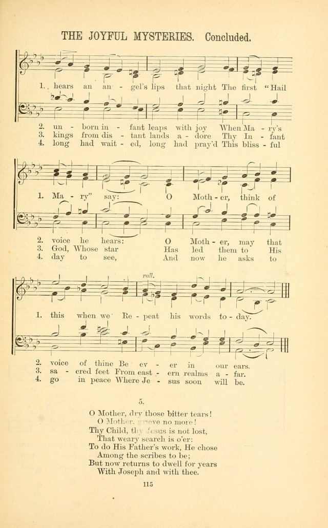 English and Latin Hymns, or Harmonies to Part I of the Roman Hymnal: for the Use of Congregations, Schools, Colleges, and Choirs page 128