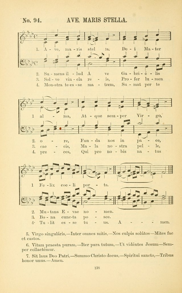 English and Latin Hymns, or Harmonies to Part I of the Roman Hymnal: for the Use of Congregations, Schools, Colleges, and Choirs page 151
