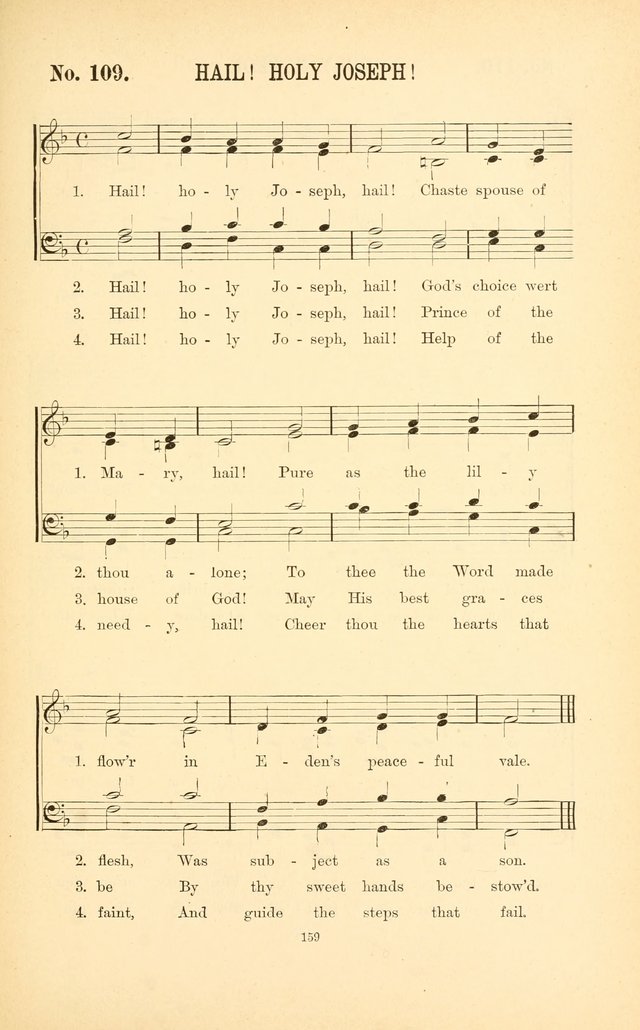 English and Latin Hymns, or Harmonies to Part I of the Roman Hymnal: for the Use of Congregations, Schools, Colleges, and Choirs page 172