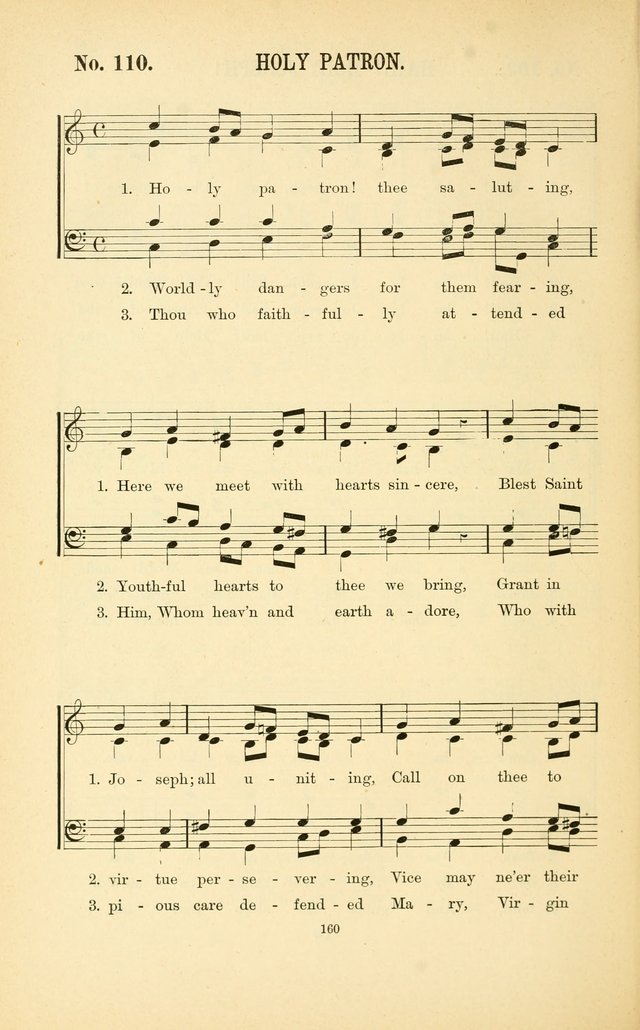 English and Latin Hymns, or Harmonies to Part I of the Roman Hymnal: for the Use of Congregations, Schools, Colleges, and Choirs page 173
