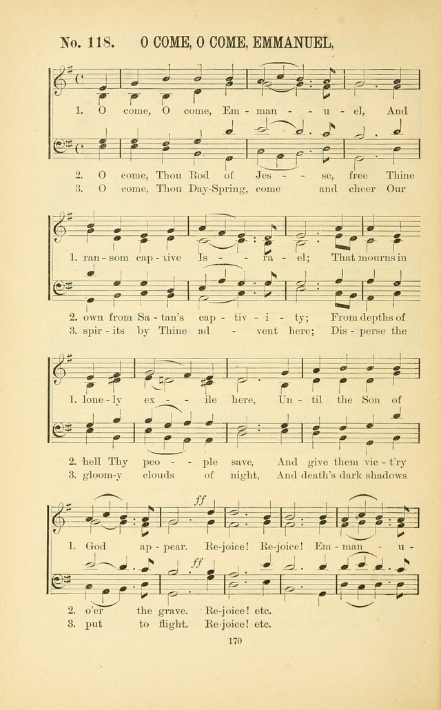 English and Latin Hymns, or Harmonies to Part I of the Roman Hymnal: for the Use of Congregations, Schools, Colleges, and Choirs page 183