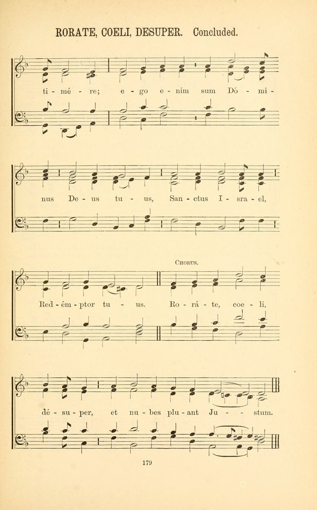 English and Latin Hymns, or Harmonies to Part I of the Roman Hymnal: for the Use of Congregations, Schools, Colleges, and Choirs page 192