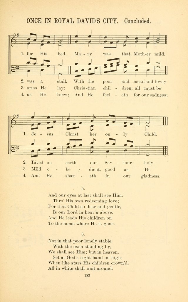 English and Latin Hymns, or Harmonies to Part I of the Roman Hymnal: for the Use of Congregations, Schools, Colleges, and Choirs page 196