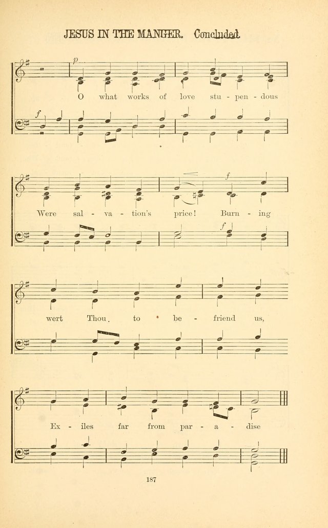 English and Latin Hymns, or Harmonies to Part I of the Roman Hymnal: for the Use of Congregations, Schools, Colleges, and Choirs page 200