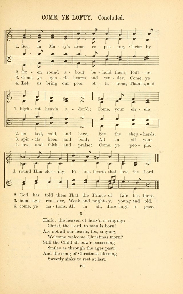 English and Latin Hymns, or Harmonies to Part I of the Roman Hymnal: for the Use of Congregations, Schools, Colleges, and Choirs page 204