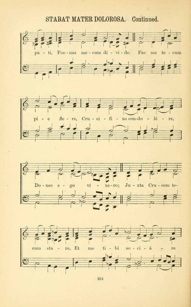 English and Latin Hymns, or Harmonies to Part I of the Roman Hymnal: for the Use of Congregations, Schools, Colleges, and Choirs page 237