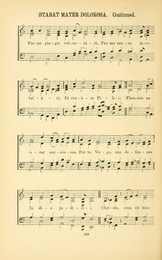 English and Latin Hymns, or Harmonies to Part I of the Roman Hymnal: for the Use of Congregations, Schools, Colleges, and Choirs page 239