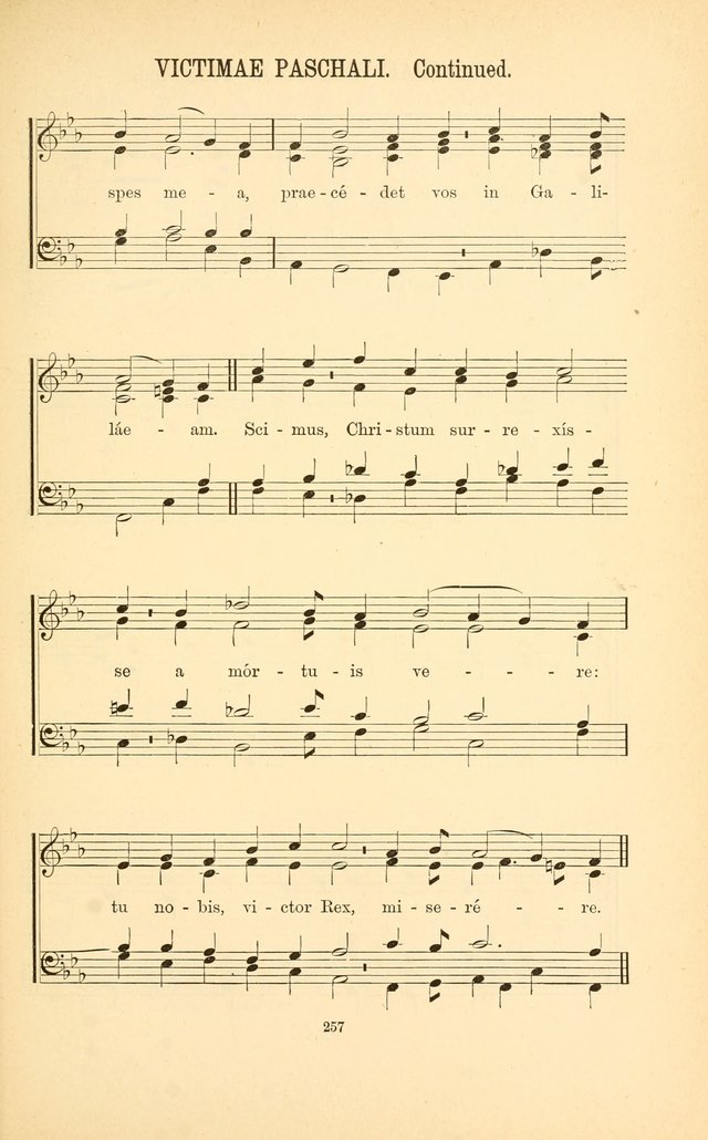 English and Latin Hymns, or Harmonies to Part I of the Roman Hymnal: for the Use of Congregations, Schools, Colleges, and Choirs page 270