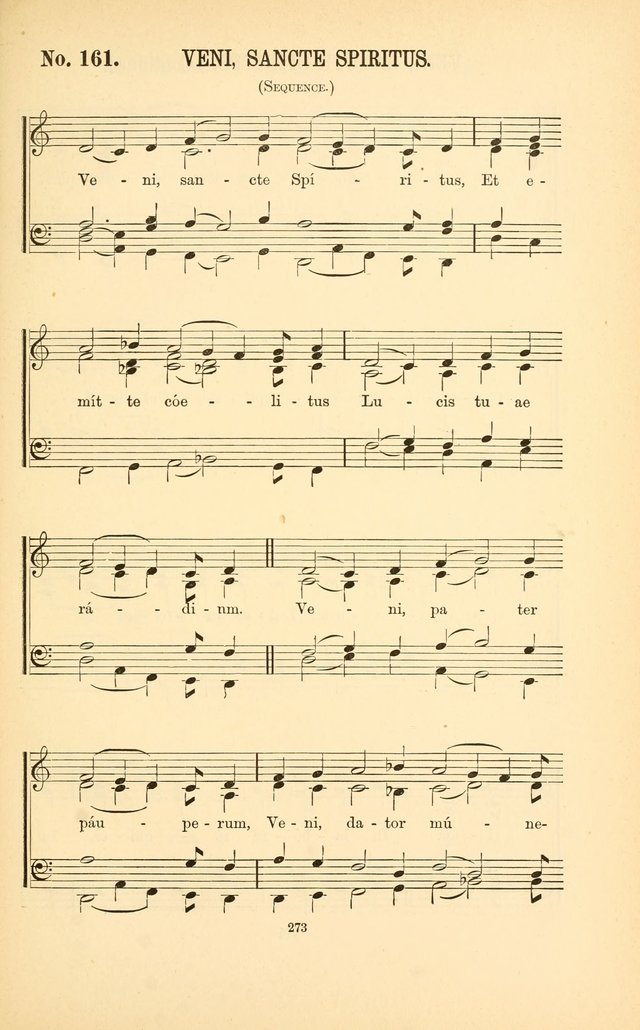 English and Latin Hymns, or Harmonies to Part I of the Roman Hymnal: for the Use of Congregations, Schools, Colleges, and Choirs page 286