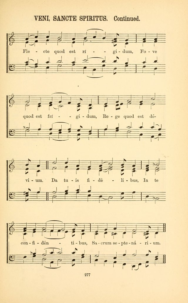 English and Latin Hymns, or Harmonies to Part I of the Roman Hymnal: for the Use of Congregations, Schools, Colleges, and Choirs page 290
