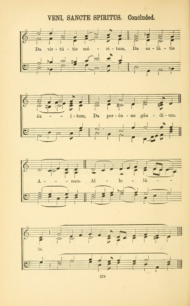 English and Latin Hymns, or Harmonies to Part I of the Roman Hymnal: for the Use of Congregations, Schools, Colleges, and Choirs page 291