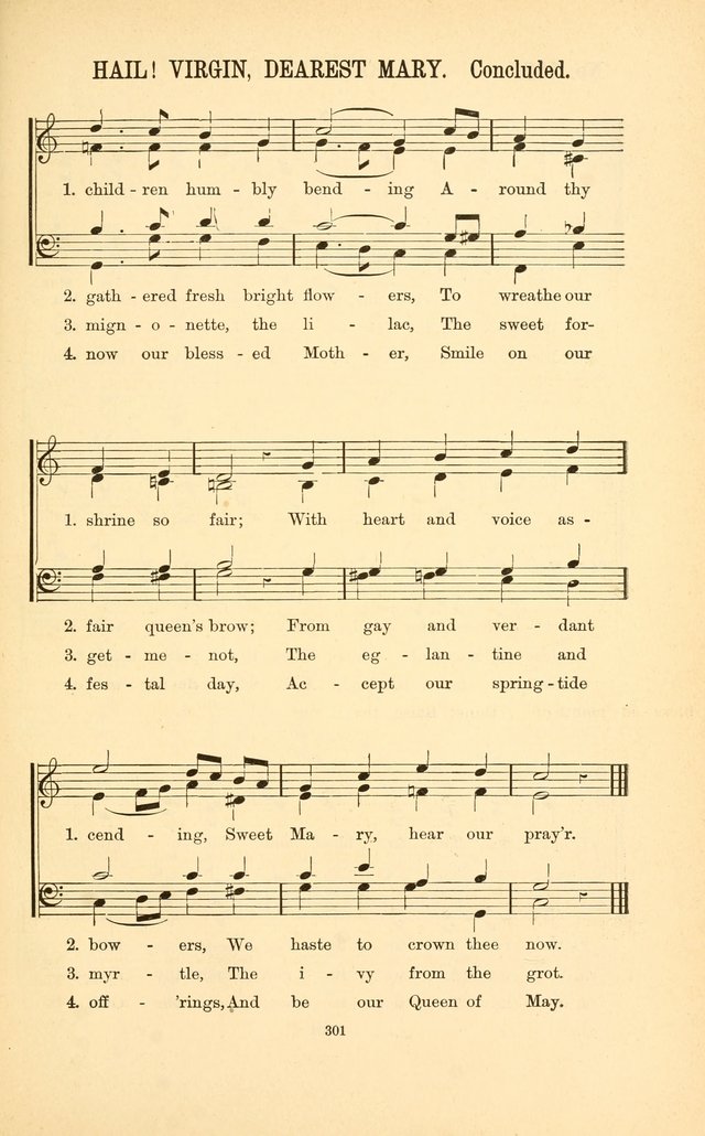 English and Latin Hymns, or Harmonies to Part I of the Roman Hymnal: for the Use of Congregations, Schools, Colleges, and Choirs page 314