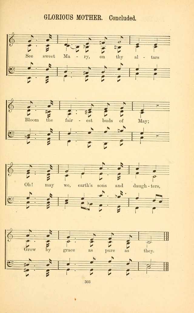 English and Latin Hymns, or Harmonies to Part I of the Roman Hymnal: for the Use of Congregations, Schools, Colleges, and Choirs page 316