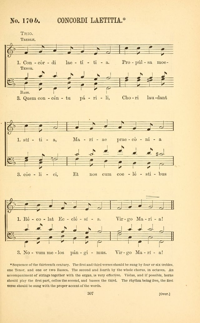 English and Latin Hymns, or Harmonies to Part I of the Roman Hymnal: for the Use of Congregations, Schools, Colleges, and Choirs page 320