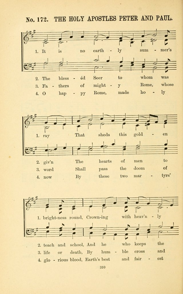 English and Latin Hymns, or Harmonies to Part I of the Roman Hymnal: for the Use of Congregations, Schools, Colleges, and Choirs page 323