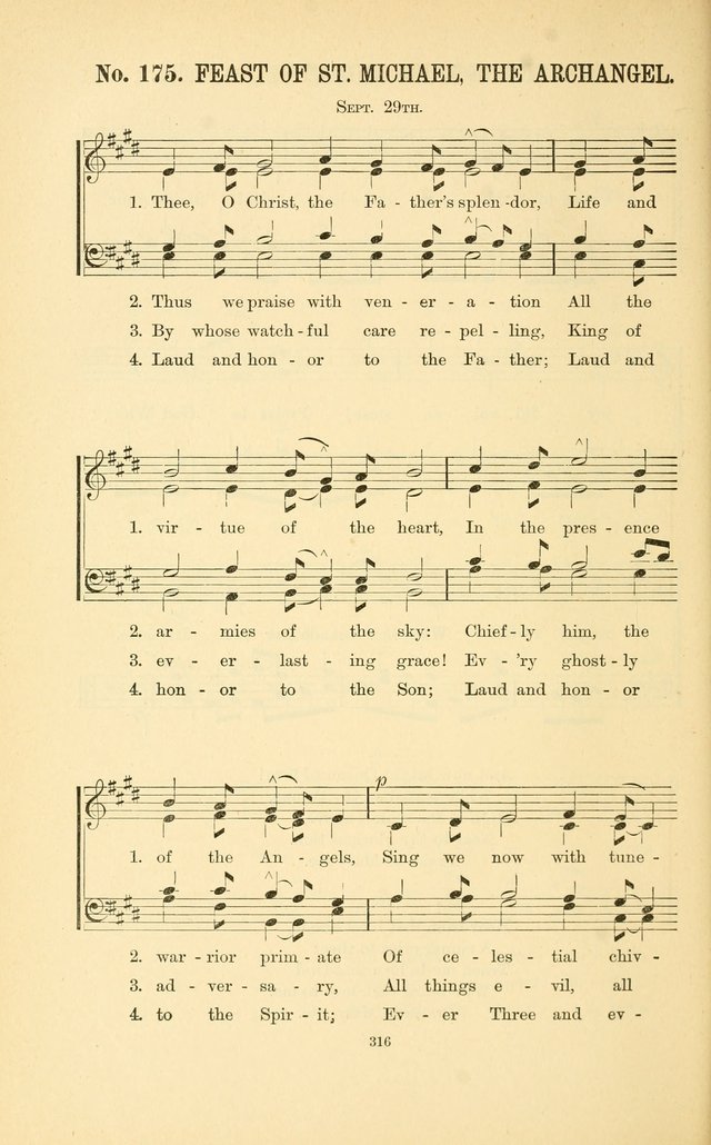 English and Latin Hymns, or Harmonies to Part I of the Roman Hymnal: for the Use of Congregations, Schools, Colleges, and Choirs page 329