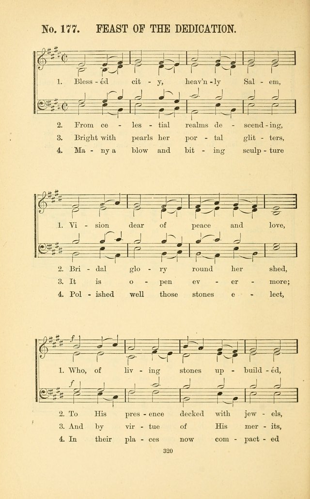 English and Latin Hymns, or Harmonies to Part I of the Roman Hymnal: for the Use of Congregations, Schools, Colleges, and Choirs page 333