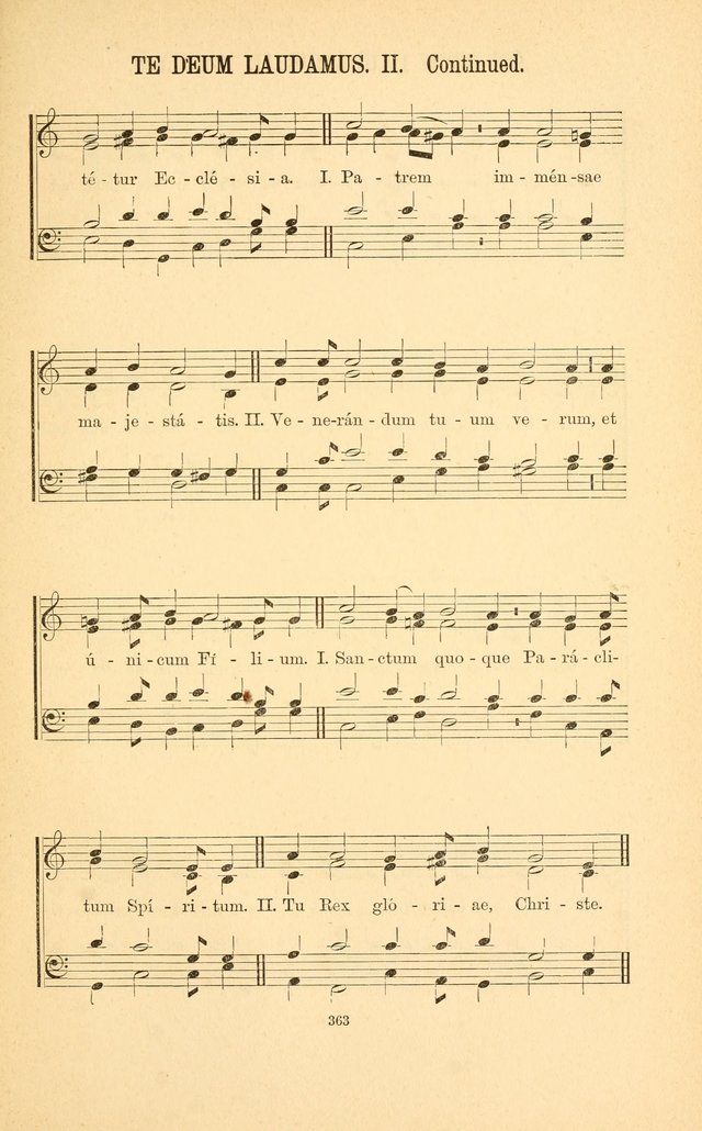English and Latin Hymns, or Harmonies to Part I of the Roman Hymnal: for the Use of Congregations, Schools, Colleges, and Choirs page 376