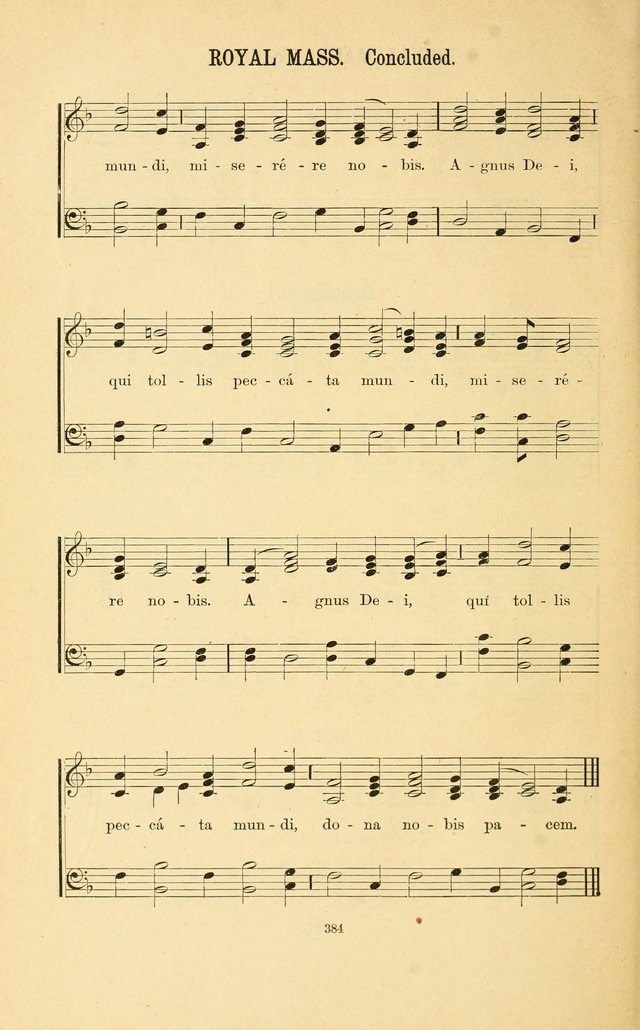 English and Latin Hymns, or Harmonies to Part I of the Roman Hymnal: for the Use of Congregations, Schools, Colleges, and Choirs page 397