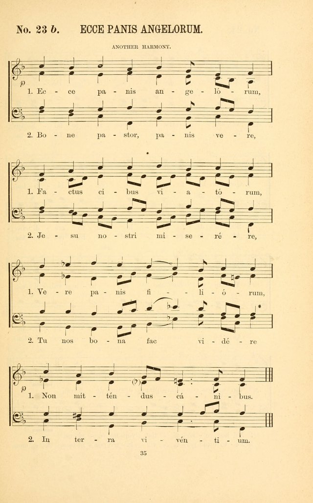 English and Latin Hymns, or Harmonies to Part I of the Roman Hymnal: for the Use of Congregations, Schools, Colleges, and Choirs page 48