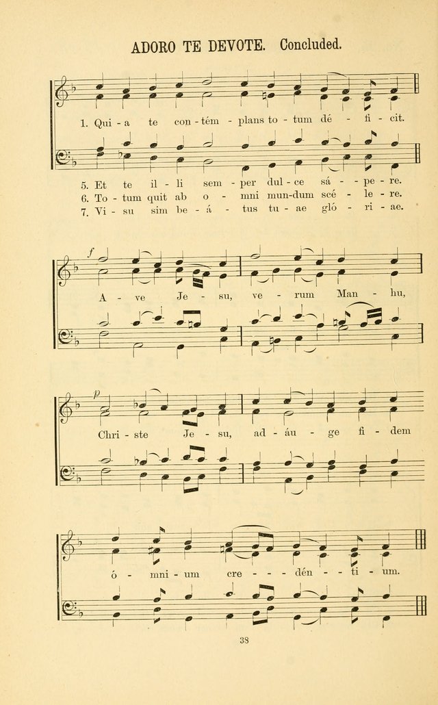 English and Latin Hymns, or Harmonies to Part I of the Roman Hymnal: for the Use of Congregations, Schools, Colleges, and Choirs page 51